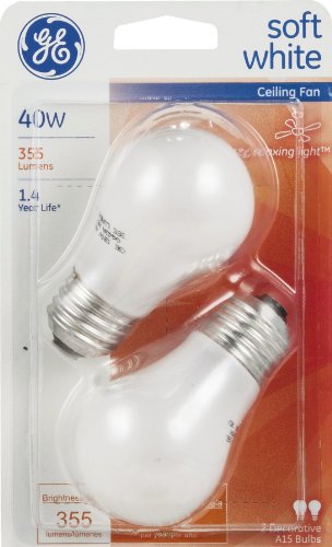 Bulb Ceilfan Wht 40w Cd2