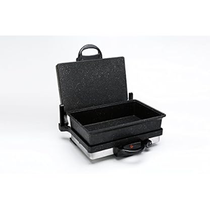 SHOV KONTAKTGRILL MULTIGRILL TANDUR ELEKTRO GRILL TOASTER MIT ODER OHNE KASSEROLLE TAVA & GRANIT ODER TEFLON ZUR AUSWAHL (Granit + Kasserolle)