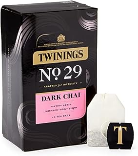Twinings Dark Chai Tea Bags, 40 each