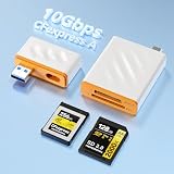 4 in 1 CFExpress A Card Reader - 10Gbps USB C & USB A CFexpress Type A & SD 3.0 Card Reader for Windows/Mac/Linux/Android -  Rocketek