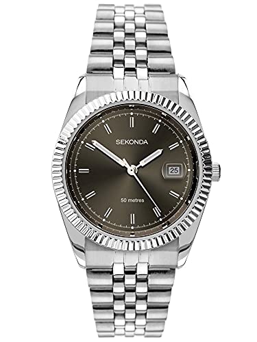 Sekonda Montre bracelet pour homme avec cadran gris 1689, gris, Bracelet Cover