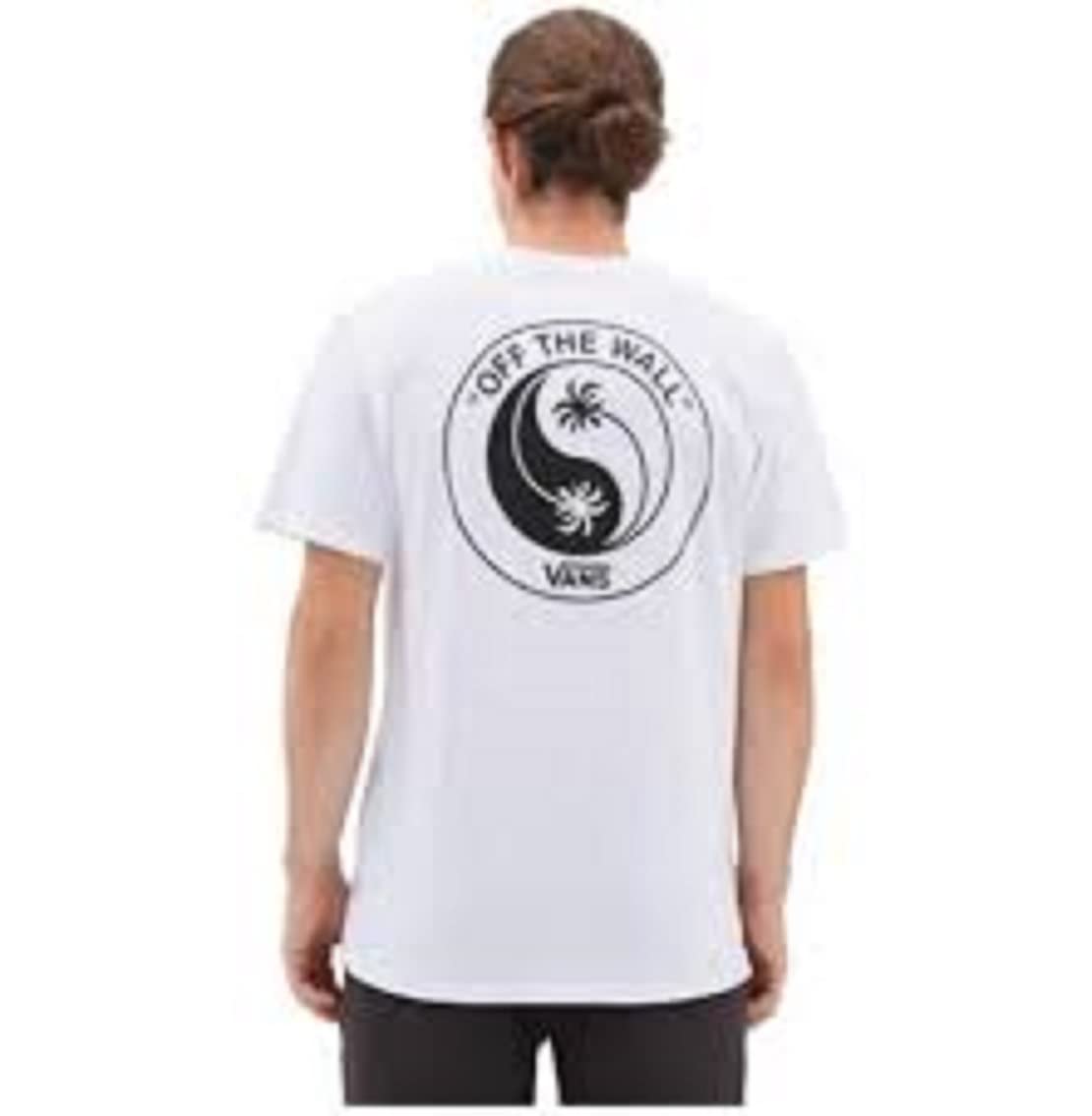 Vans Harmonía Costera Camiseta, Blanco, XS para Hombre