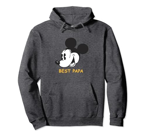 Mickey Best Papa Pullover Hoodie pour les week-ends