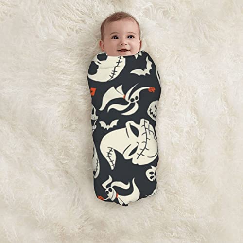 Cute Skull Swaddle Blankets Boy Newborn Receiving Blankets Girl Baby Swaddle Blankets Large Swaddle Blankets Swaddling Wrap Silky Soft #TOP1