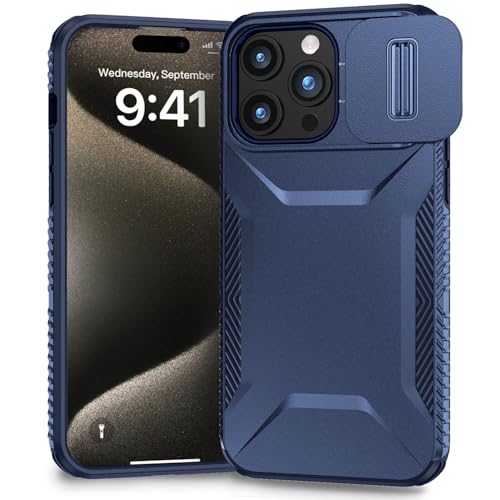 Coque iPhone 17 Air bleue rigide en silicone pour la protection quotidienne du smartphone