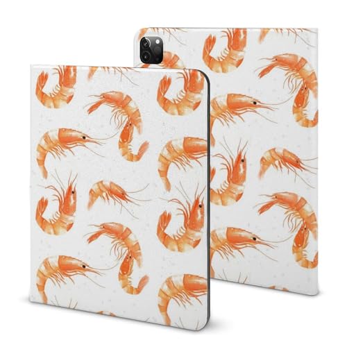 Coque iPad Pro 11 crevettes avec veille auto pour protection tablette Apple 2022 et 2020