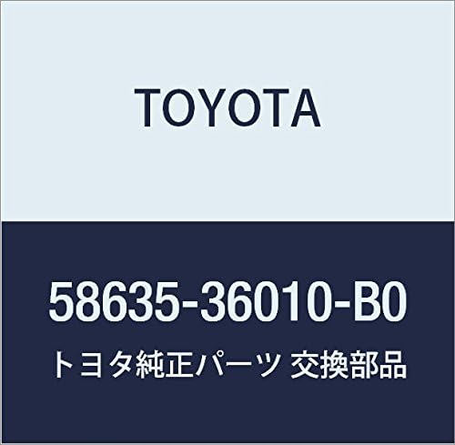 TOYOTA Genuine Parts Rear Floor Plate CTR UPR NO.1 RH (MD. CHARCOAL) Coaster Part Number 58635-36010-B0