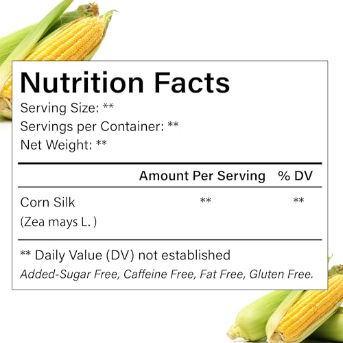 Image of FreshDrinkUS, Dried Corn Silk 8oz | Premium Whole Corn Silk for Tea & Herbal Infusions | Naturally Air-Dried, Non-GMO, Caffeine-Free | Perfect for Daily Herbal Tea, DIY Blends & Natural Brewing