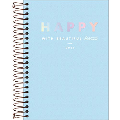 Agenda Espiral Diária Happy 2021