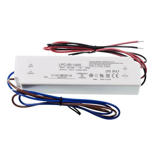 Alimentation LPC-60-1400 à découpage 60W stabilisée pour circuits LED exigeants