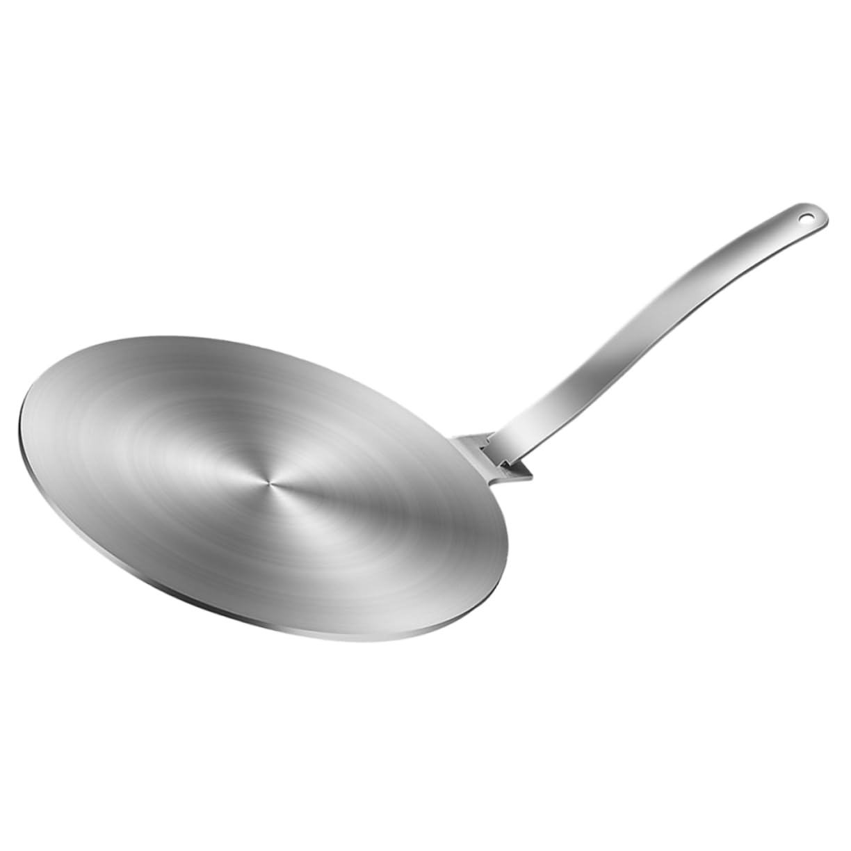 Zerodeko Difusor de Calor Placa Adaptadora de Acero Inoxidable para Cocina de Inducción Mango Desmontable, Protege Sartenes y Mejora la Cocción