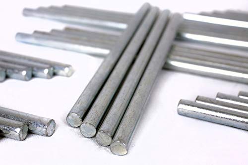 Deflecto Value 115 mm Metal Riser Rods (Pack of 4)