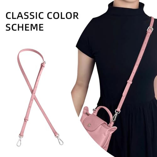 Image of Jiesinlov Leather Bag Shoulder Strap Replacement Crossbody Adjustable Conversion Kit Fit for Mini Pouch