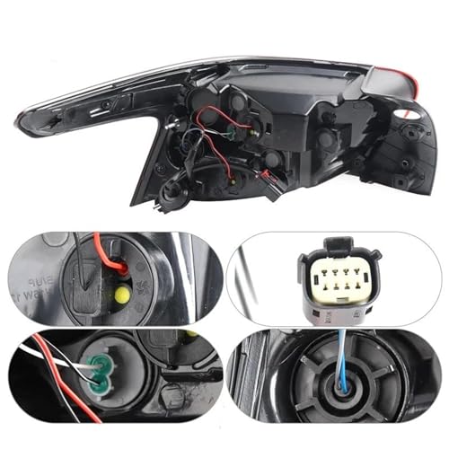 Conjunto luz trasera LED Chevy Trax 2024-2025 izquierdo 5
