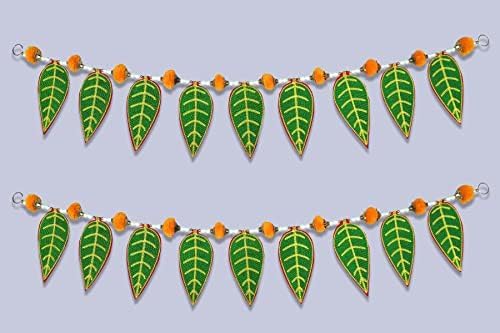 HEGIENES DECORS Riveting Home Décor Green pan Traditional Beads with Multi Color Pom Pom Door Hanging Toran- Pack of 2 (B0DC651HPR) Amazon Price History, Amazon Price Tracker