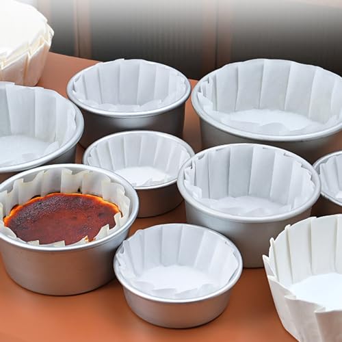 Confezione Da 50 Fogli Di Carta Oleata Antiolio, Pieghevoli, Baschi, Per Torte, Prodotti Da Forno Per Baschi - 3