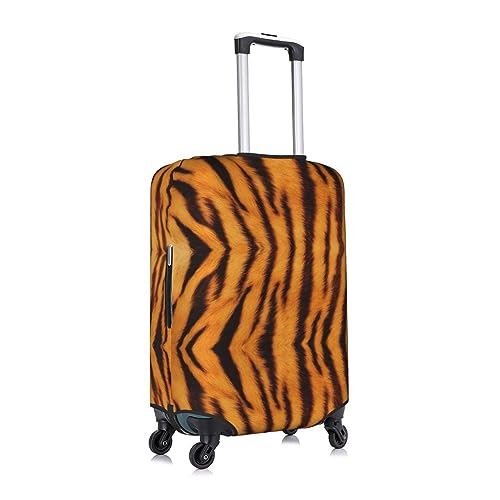 Tiger Striped Pattern Print Decorative Washable Luggage Cover Personalized Anti Scratch Suitcase Protector3