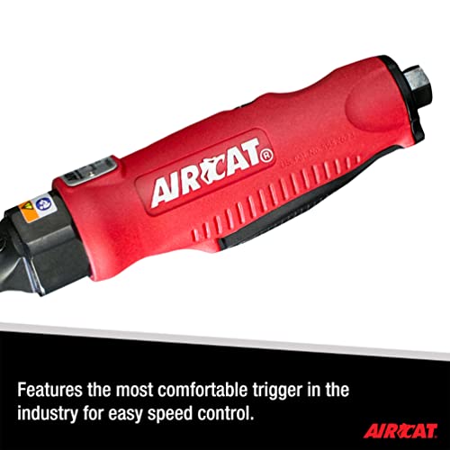 Aircat 6210: .5 Hp Composite Extended Straight Die Grinder 22,000 Rpm #TOP2