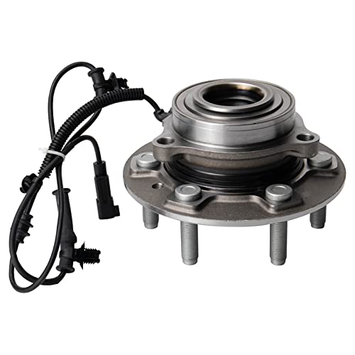 Image of TRQ Front Wheel Bearing and Hub Assembly Set 2 Piece for Models with 22 INCH Factory Wheels ONLY Compatible with 19-24 Ram 1500