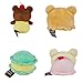 San-X Original Rilakkuma Macaroon Box Plush - 4 pcs