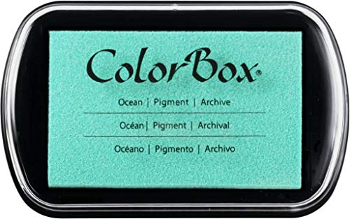 ColorBox Classic Pigment Ink Pad, Full Size, Ocean