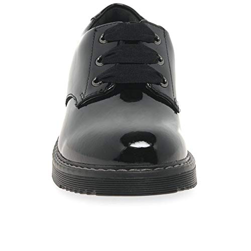 Angry Angels Girl's Impact Senior School Shoes Junior 1.5/34 Black Patent Medium4