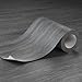 ZRJT Peel and Stick Floor Tile 11.8” x 393” Vinyl Flooring Roll Cover 32.2 Sq.Ft. Waterproof Scratch-Resistant DIY Self-Adhesive PVC Wood Flooring for Renter, Kitchen, Bathroom, RV, Grey