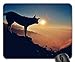 Produktbild Gaming-Mauspads, Mauspad, Der Sun Light-Nebelgebirgshoch-Landschafts-Hund