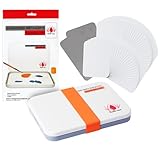 Redgrassgames Everalstung Nasspalette Painter Lite, 50 Blatt/2 x Schaumstoff - Die Original Nasspalette für Miniaturmalerei, von professionellen Malern empfohlen