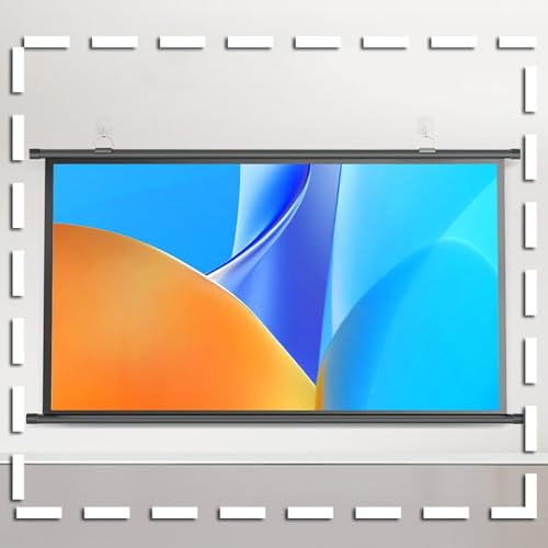 Pantalla de proyector manual 72 pulgadas 4:3