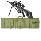 ZAANU Borsa per Pistola Tattica Pistole Lunghe, Borsa per Pistola Doppia 85/100/120cm con Tracolla Regolabile, Custodia per Pistola Lunga per Deposito di Attrezzi da Caccia e Trasporto d