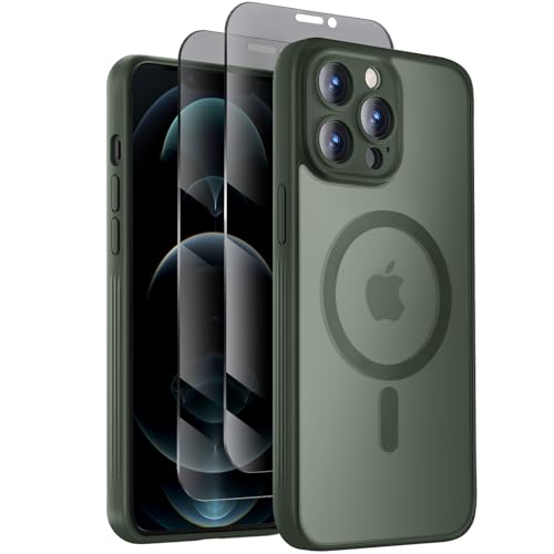 Image of Symcele Designed for iPhone 12 Pro Case, Alpine Green