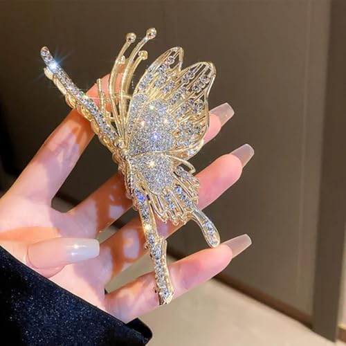 Image of Flower Queen Hair Clutcher For Women | Stylish Hair Claw For Girls | Trendy Alloy Metal Clip | Premium & Fashionable Girls Hair Accessories | Suitable In Various Occasions | Pack Of 1
