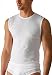 Produktbild 2er Pack Mey Herren Shirt  Größe 6  Weiß  Unterhemd mit Rundhals-Ausschnitt  Ohne Arm - Pima Baumwolle supergekämmt  2801 Noblesse