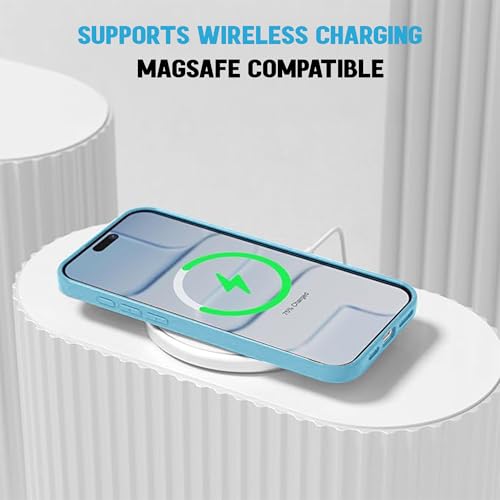 Image of Kratos Active Grip Silicone Case Cover Compatible with iPhone 17 Air - Enhanced Protection, Wireless Magnetic Charging Case with Raised Edge Camera & Screen Protection, Shock-Resistant Design