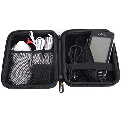 Hard Travel Case for TechCare Plus 24 Touch X Tens Unit Touch Massager Protective Shockproof Dustproof Water Resistant Light Weight Carrying Case Cover
