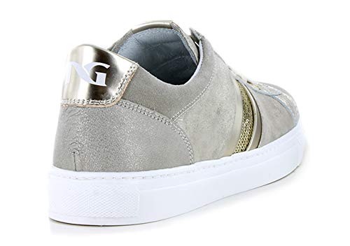 Nero Giardini Sneaker in Pelle Donna Oro 37