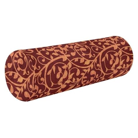 Yuiboo Elegant Floral Neck Roll Pillow Cover