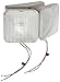 Morris Products 73062 Remote Emergency Light Head, 2 Square, Incandescent, 7.2 Watts, 6 Volts