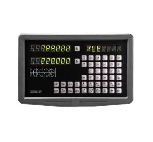 SDS6-2V DRO 2 Axis Digital Readout Display TTL miniatura 1