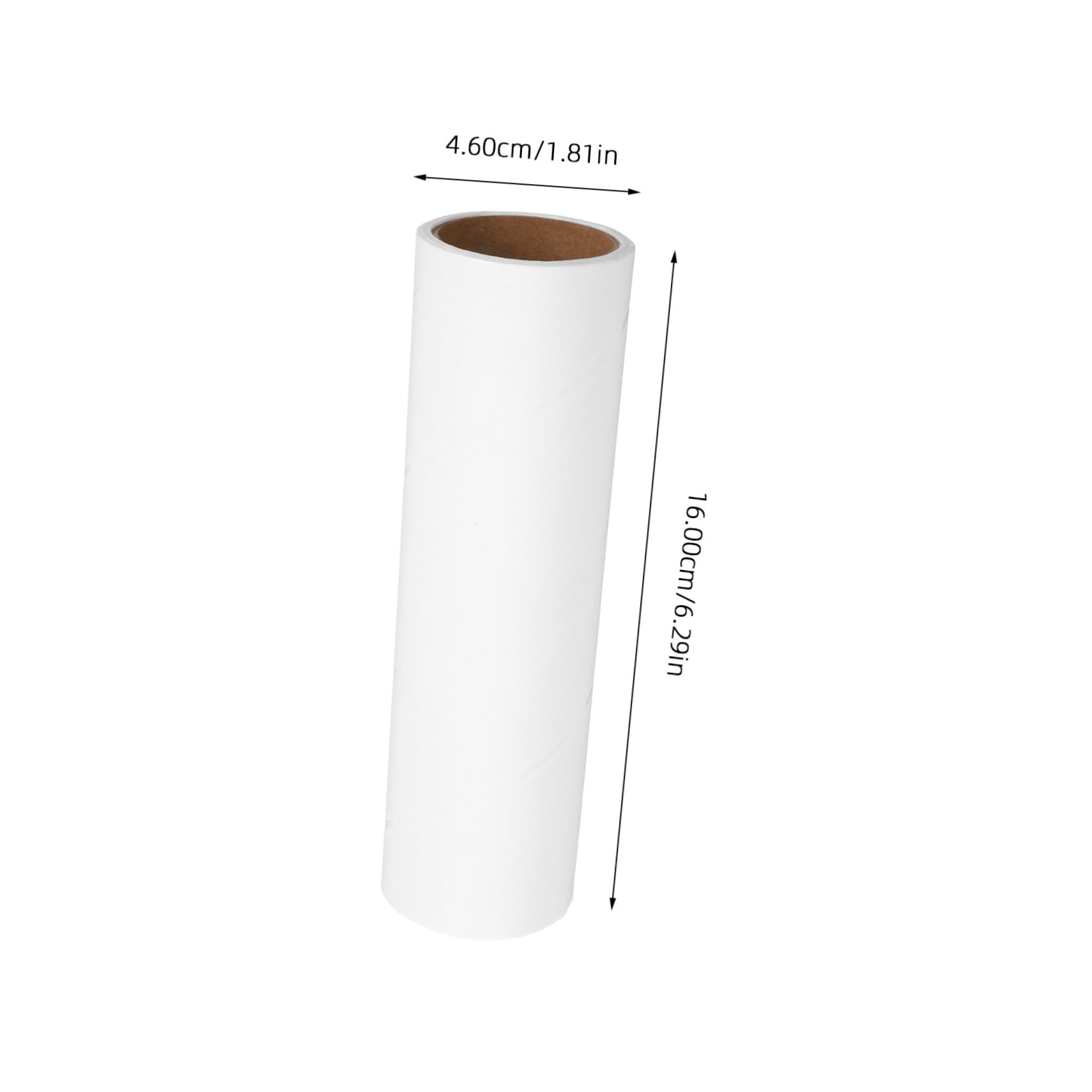 Ipetboom Rodillo Quitapelusas de Repuesto, 10 Rollos de Papel Blanco, 50 Hojas por Rollo, Adhesivo para Ropa y Cama, Fácil de Cambiar