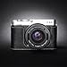 Produktbild STST Kamera-Ledertasche/Kameratasche Handgefertigtes genähtes echtes Leder Halbset-Basis Kompatible Version mit Bodenöffnung für Fujifilm X-E4,Schwarz