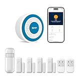 PGST Alarmanlage Haus,Fenster Tür Sensoren Und Fernbedienungen - Fensteralarm Alarmanlage Tür Mit App, Erweiterbar, für Haus, Wohnmobil, Wohnung, Garage, Büro