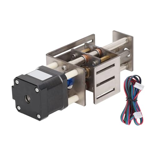 Módulo de transmisión CNC Z Axes etapa lineal 60 mm plateado 2