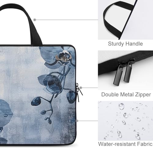 Laptop Shoulder Bag 12inch Laptop Bag Computer Bag Soft Line Drawing Messenger Bag for Unisex miniatura 4