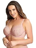Sculptresse by Panache Damen Übergröße Roxie Plunge BH, Misty Rose, 90D