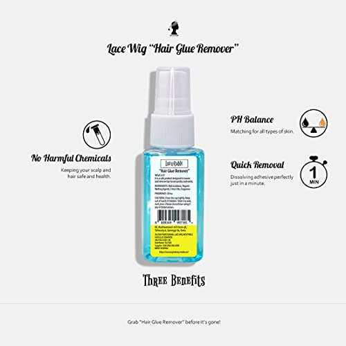 SILSTAR PROFESSIONAL Inevitable LACE Wig Hair Glue Bond Remover/Wig Glue Remover Safely REMOVES Glue Without Irritation/Completely DISSOLVES Glue/Clean Remover/Frontal Closure,Hairpiece, LACE Wig - Image 5