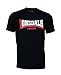 Lonsdale Camiseta Manga Corta Two Tone, Nero, Small