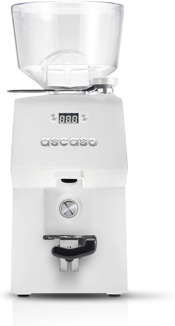Ascaso H64 All-Purpose Home Coffee Grinder (White)