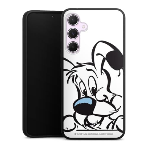 Coque silicone Samsung A55 5G souple premium Idéfix haute protection durable